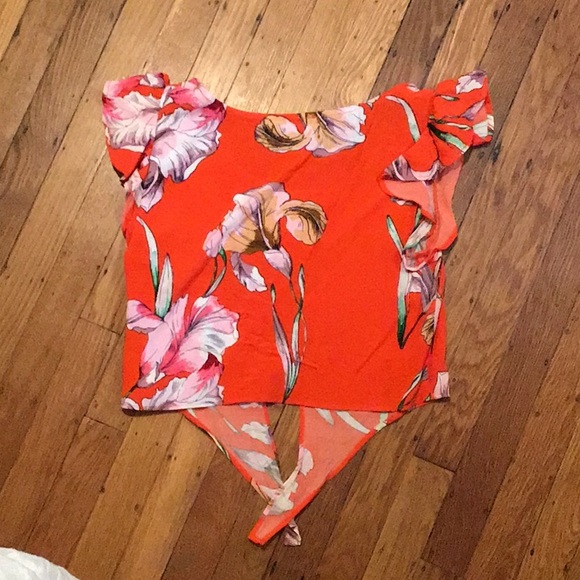 Tie front crop top - Picture 2 of 2